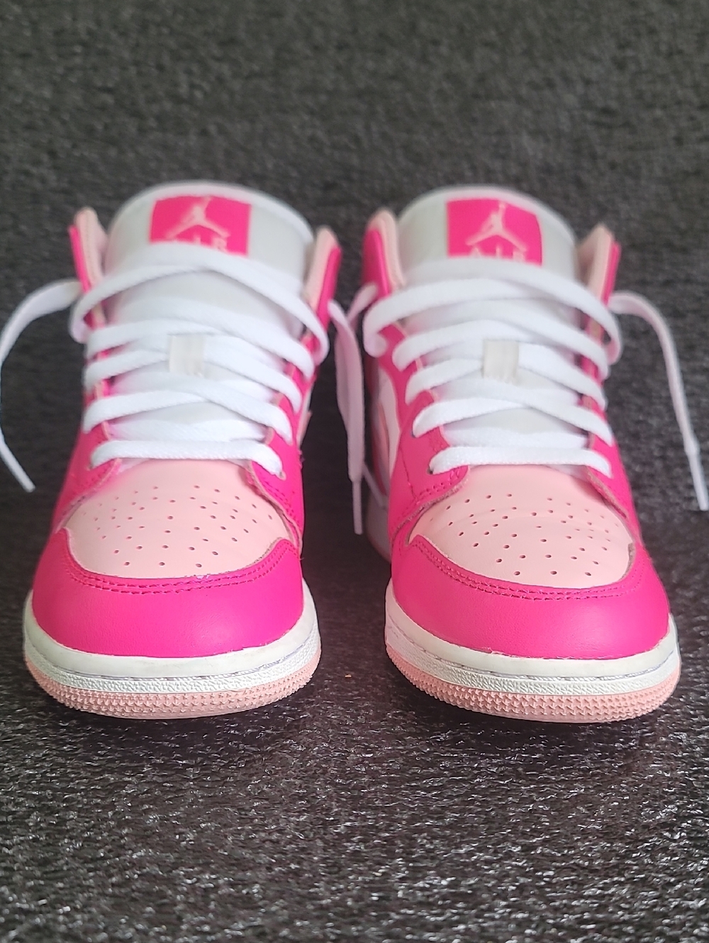 Nike Air Jordan 1 Mid "Fierce Pink" Wmns 5.5 - Picture 5 of 15